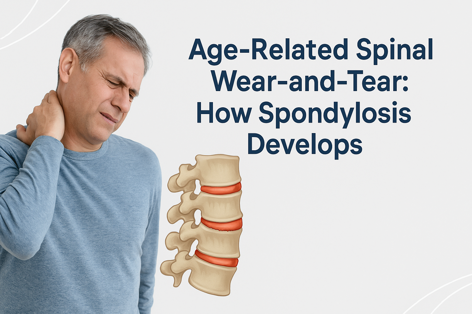 Age-Related Spinal Wear-and-Tear: How Spondylosis Develops